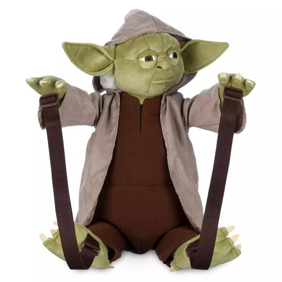 Disney Yoda Plush Backpack – Star Wars NWT - Picture 1 of 4